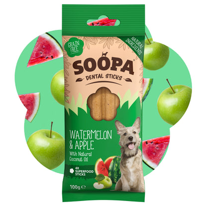 Chew Sticks | Watermelon & Apple (4-pack)