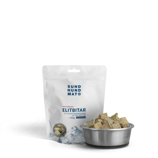 Freeze-dried elite pieces (60g)