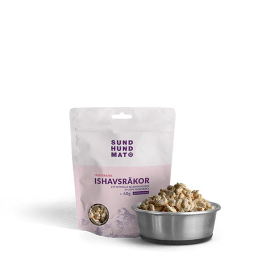 Freeze-dried arctic prawns (60g)