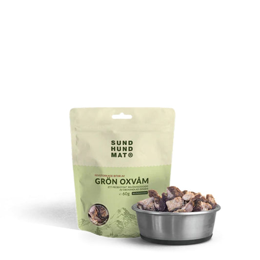 Freeze-dried green beef tripe (60g)
