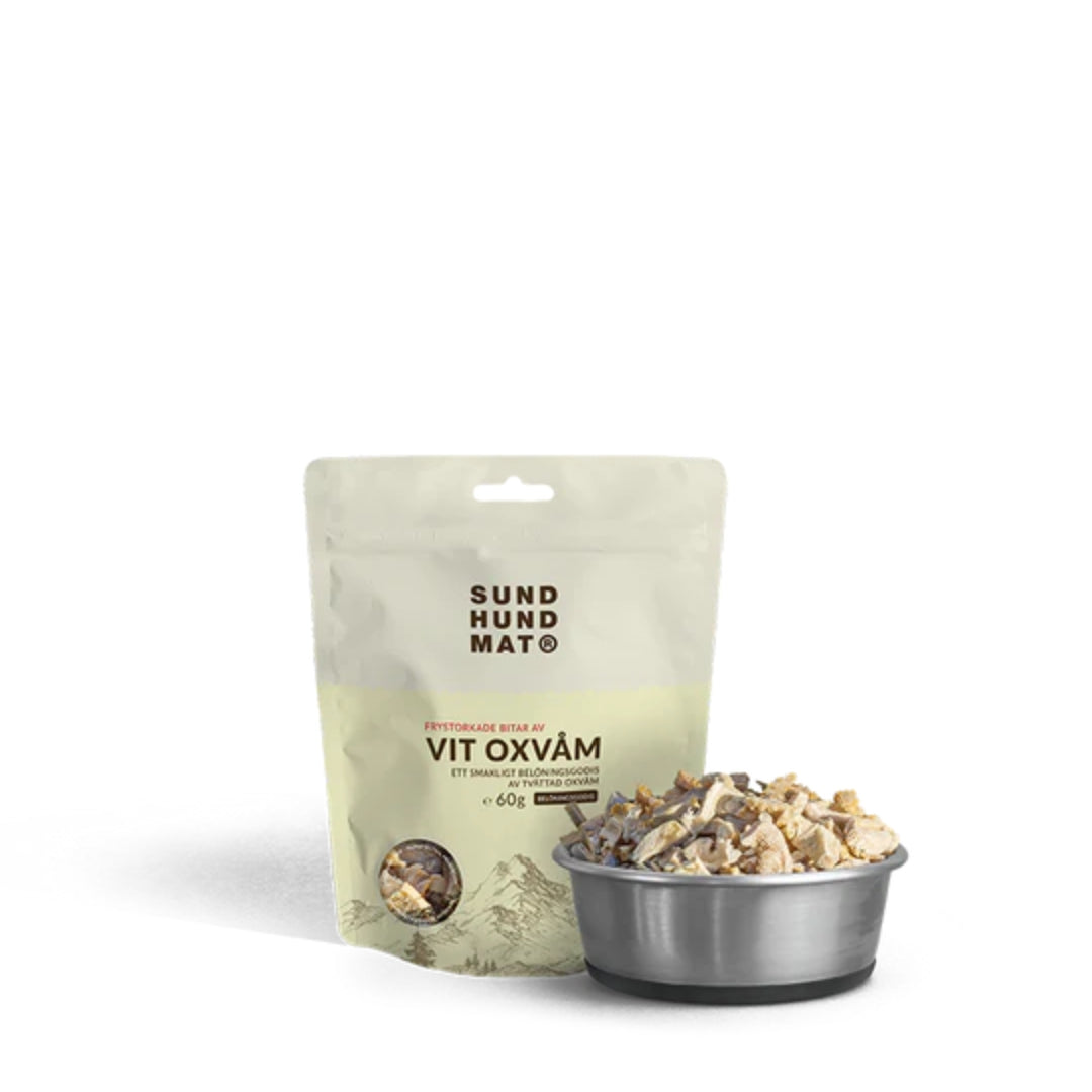 Freeze-dried white beef tripe (60g)