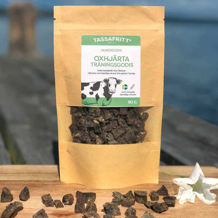 Swedish beef heart in mini-pieces (80g)