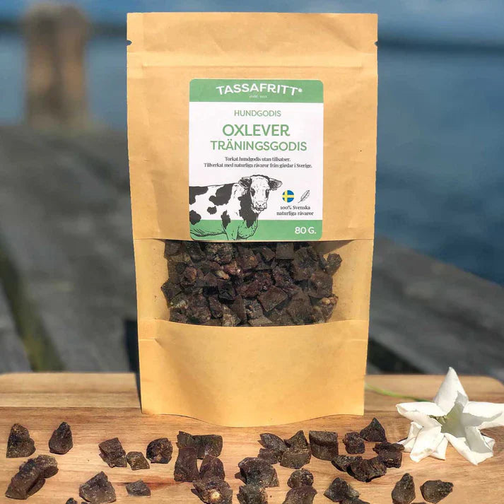 Swedish beef liver in mini-pieces (80g)