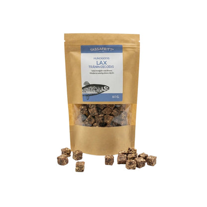Salmon treats in pieces (80g)
