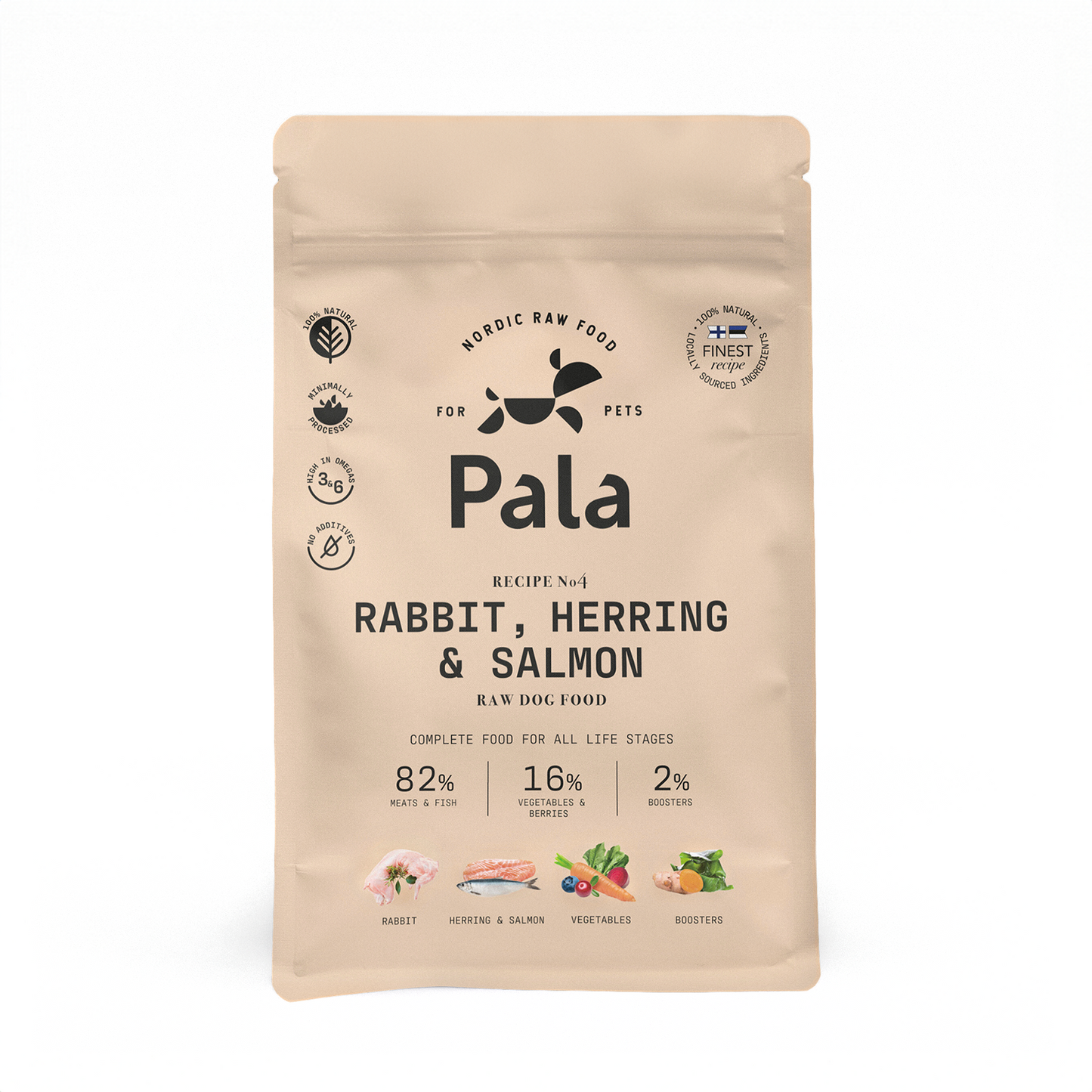 Air Dried Rabbit, Herring & Salmon Recipe #4