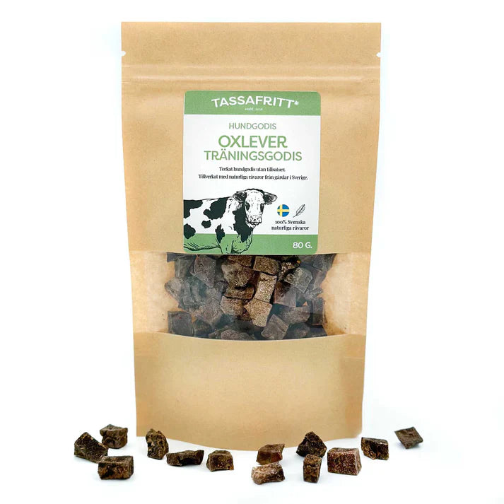 Swedish beef liver in mini-pieces (80g)