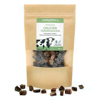 Swedish beef liver in mini-pieces (80g)